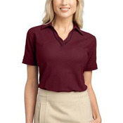 Ladies Silk Touch&#153; Piped Polo