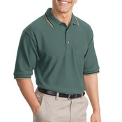 Cool Mesh&#153; Polo with Tipping Stripe Trim