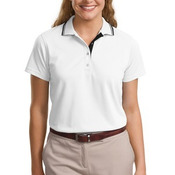 Ladies Rapid Dry&#153; Polo with Contrast Trim